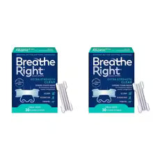 Bandes nasales extra résistantes claires pour peaux sensibles, solution contre le ronflement sans médicament et soulagement de la congestion nasale causée par les froids et les allergies